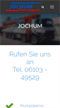 Mobile Screenshot of jochum-egelsbach.de